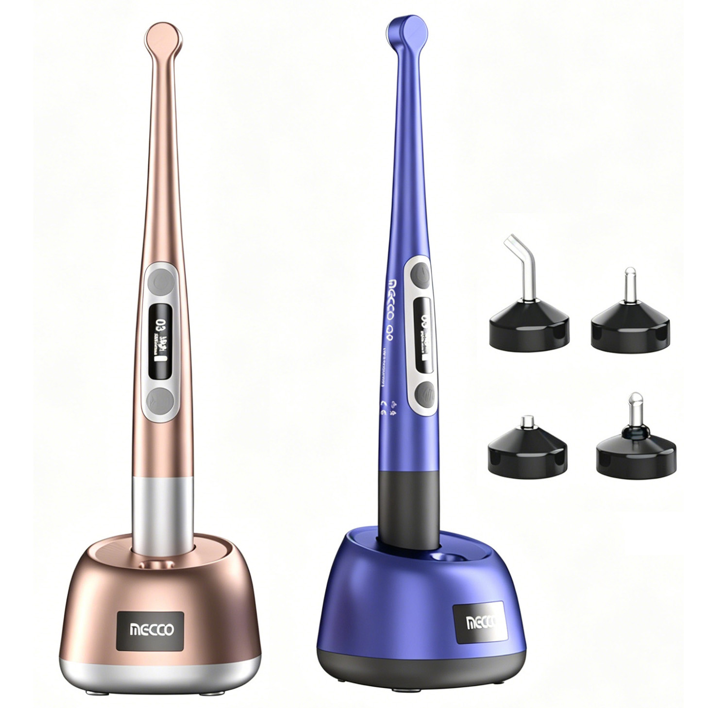Mecco Q9 Wireless Professional Dental LED Curing Light with Light Meter and Caries Detector image 2