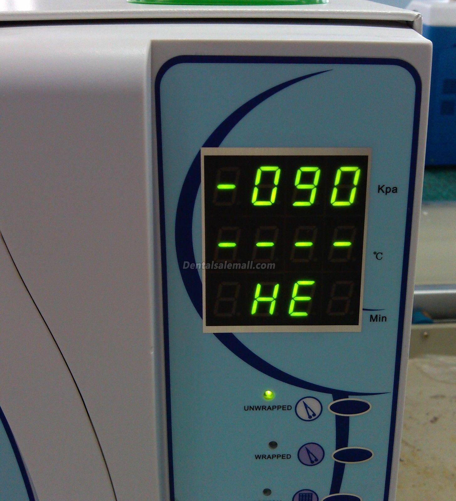 Sun® SUN-II-D 18L Professional Dental Medical Autoclave Sterilizer Vacuum Steam with Printer image 5