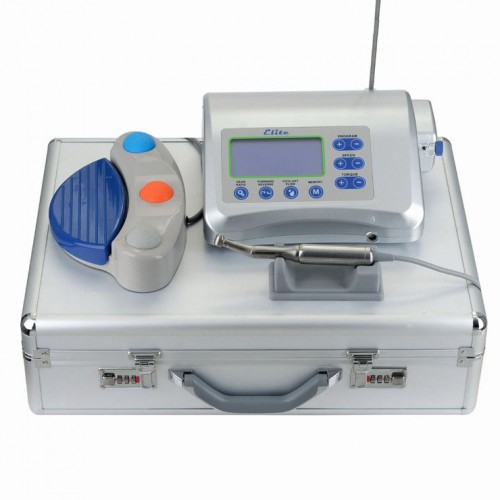 Victory® Elite V-DIM-I Dental LCD Brushless Surgical Implant Drill Motor Machine System with Handpiece and Foot Control image 1