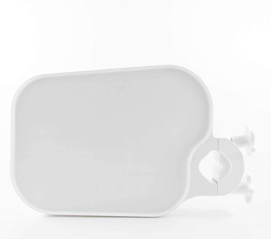 TPC Professional Dental US100 Pole Post Mount Utility Access Shelf Tray Table Adjustable White image 2