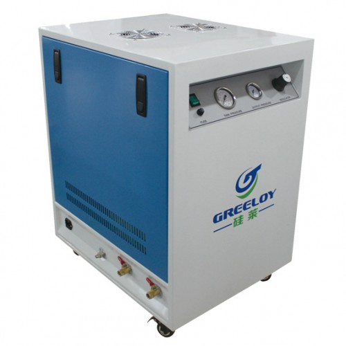 GREELOY® GA-61XY Oil Free Oilless Air Compressor with Dryer and Silent Cabinet for Professional Use image 1