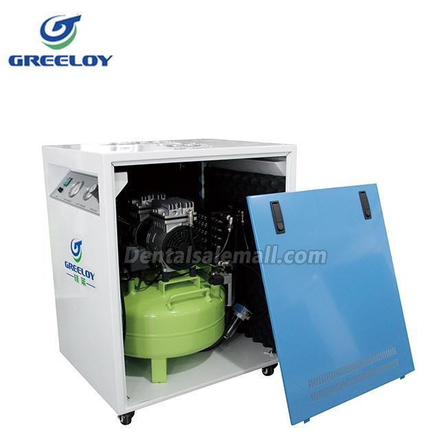 GREELOY® GA-61XY Oil Free Oilless Air Compressor with Dryer and Silent Cabinet for Professional Use image 6
