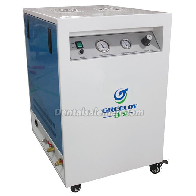 GREELOY® Oil Free Air Compressor GA-61X with Silent Cabinet for Professional Use image 3