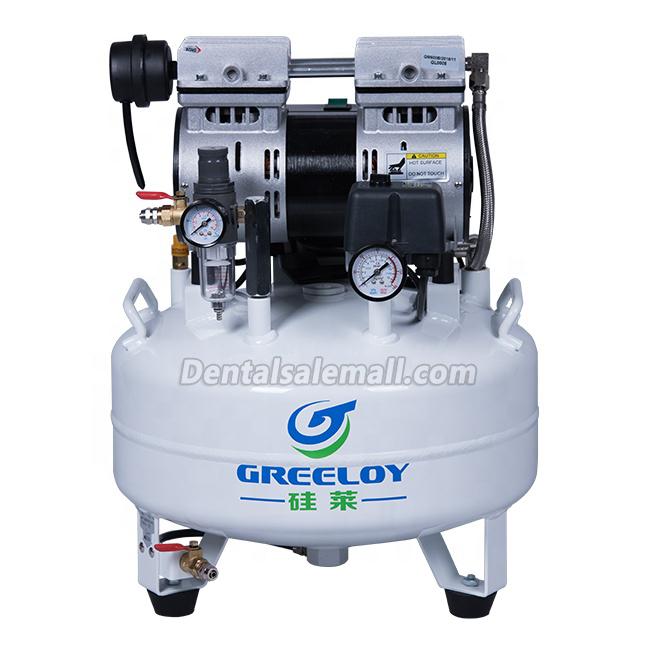 GREELOY® Oil Free Air Compressor GA-61X with Silent Cabinet for Professional Use image 6
