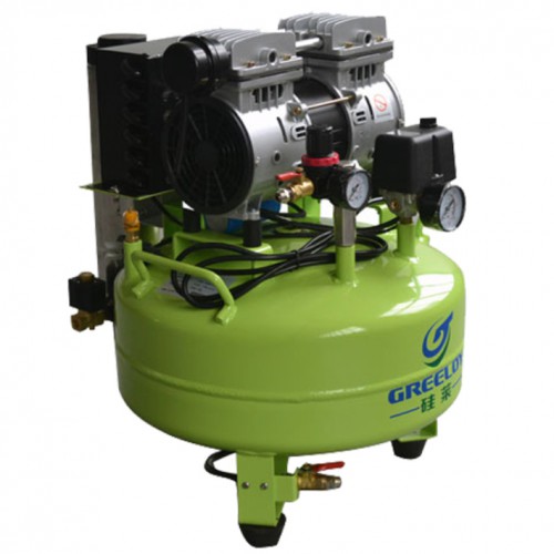 GREELOY® GA-61Y Oilless Mini Air Compressor with Dryer for Professional Use image 1