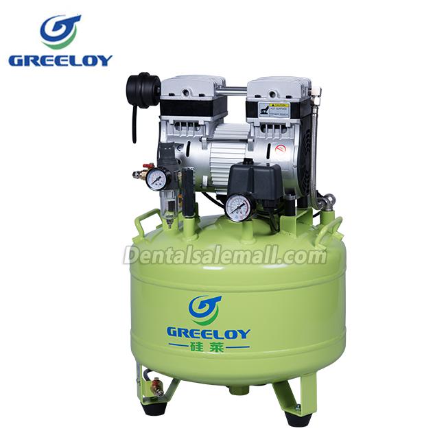 GREELOY® Professional Dental Oilless Air Compressor GA-81 One by Two image 5