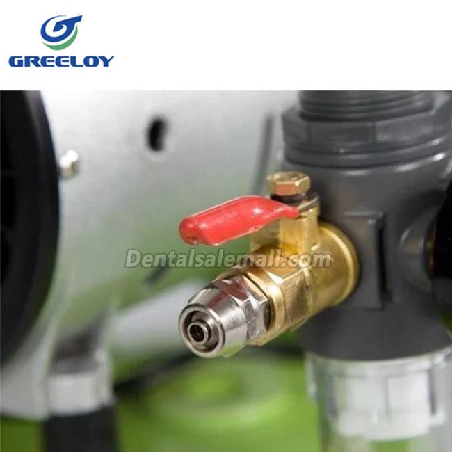 GREELOY® Professional Dental Oilless Air Compressor GA-81 One by Two image 9