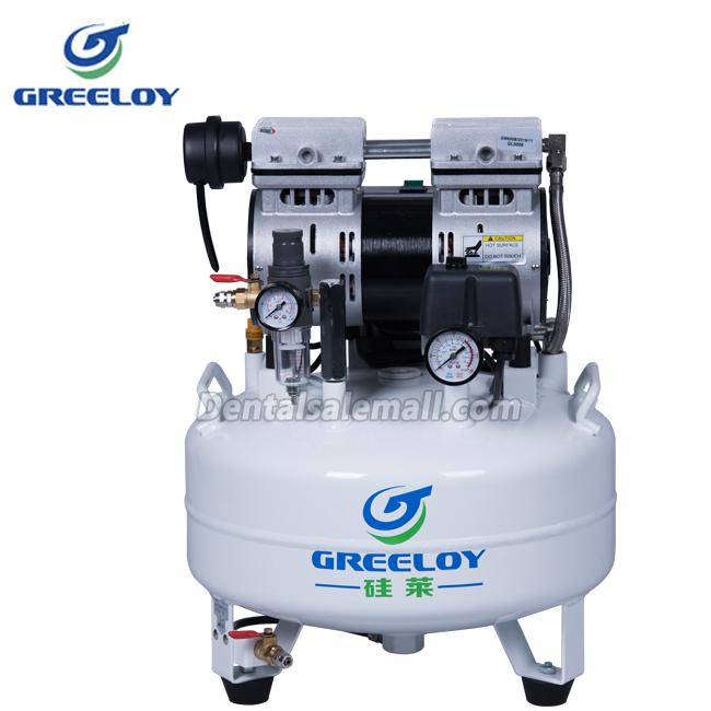 GREELOY® Professional Dental Oilless Air Compressor GA-61 One by One image 4