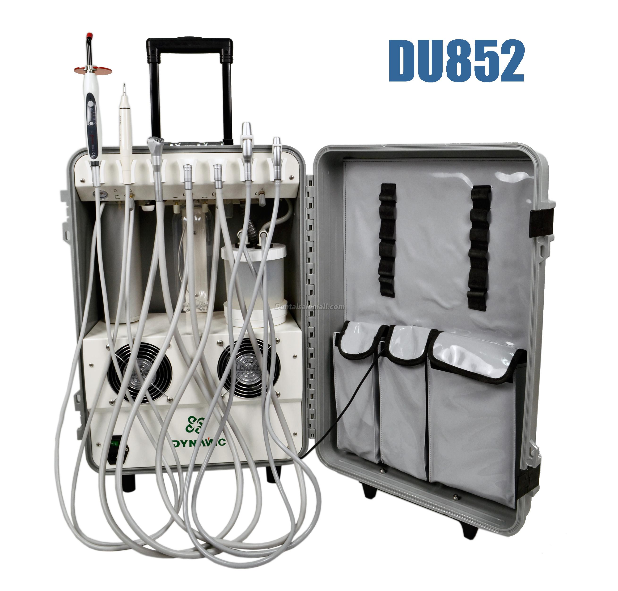 Dynamic® DU852 Portable Dental Unit Air Compressor with Ultrasonic Scaler and Curing Light image 13