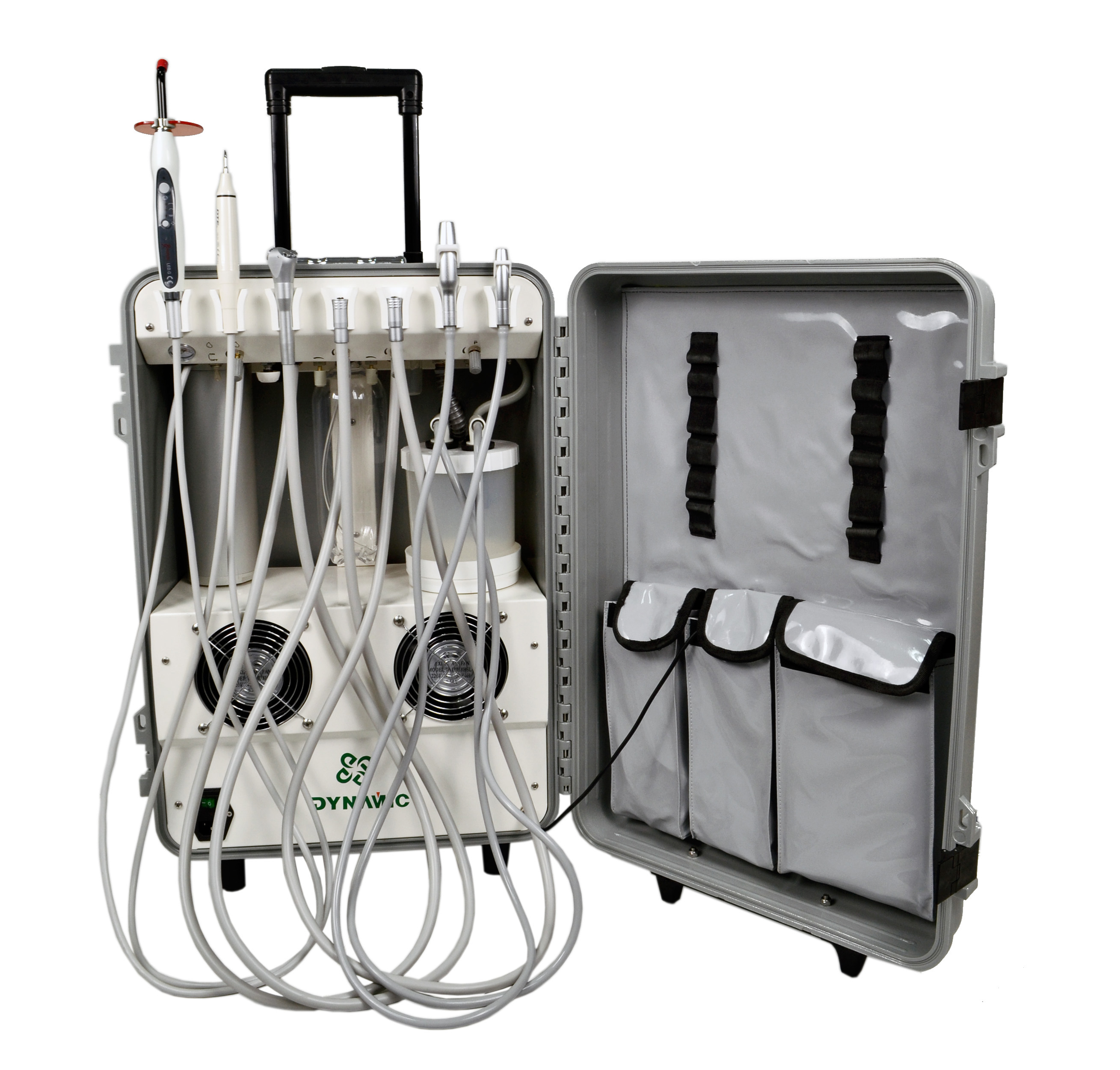Dynamic® DU852 Portable Dental Unit Air Compressor with Ultrasonic Scaler and Curing Light image 14