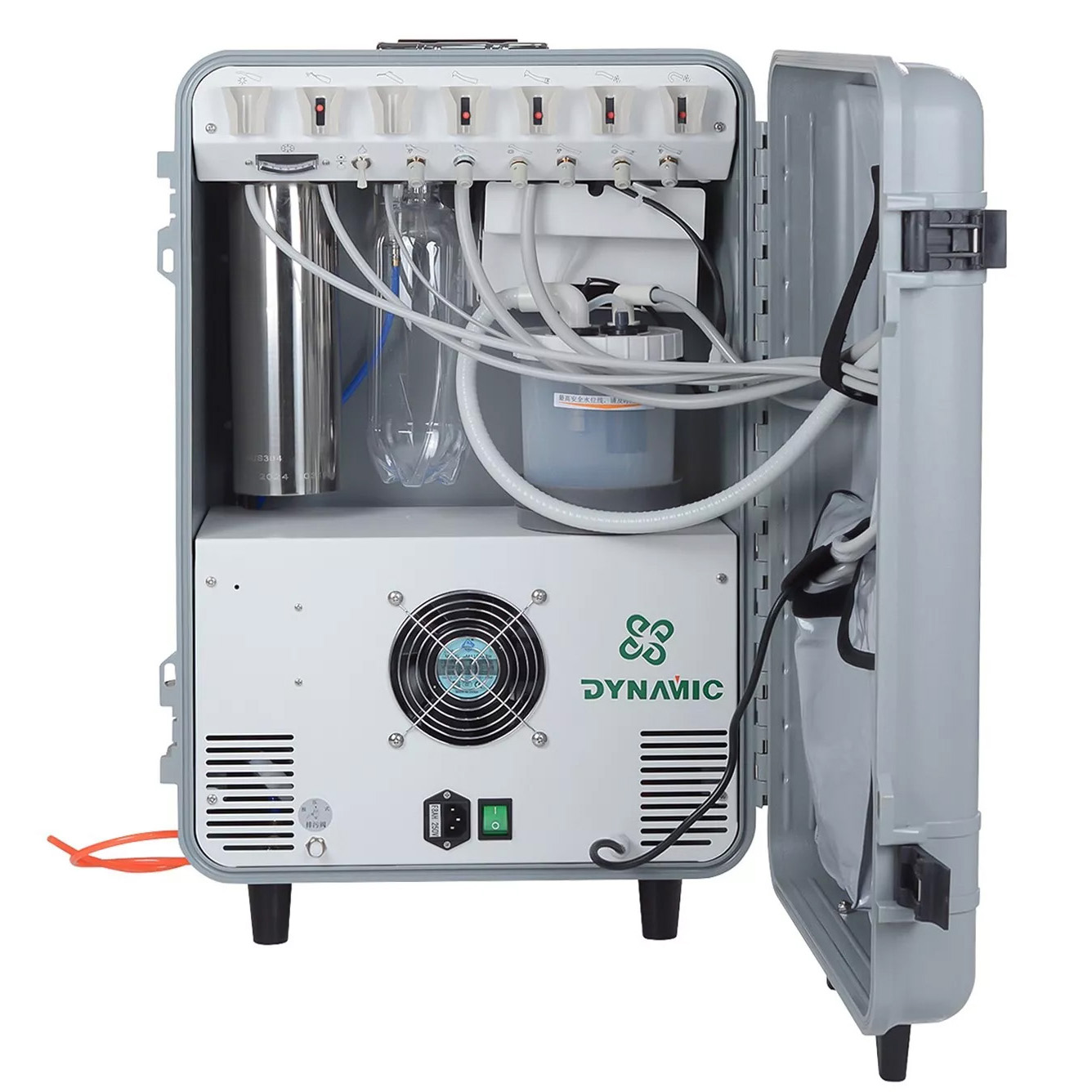 Dynamic® DU852 Portable Dental Unit Air Compressor with Ultrasonic Scaler and Curing Light image 8