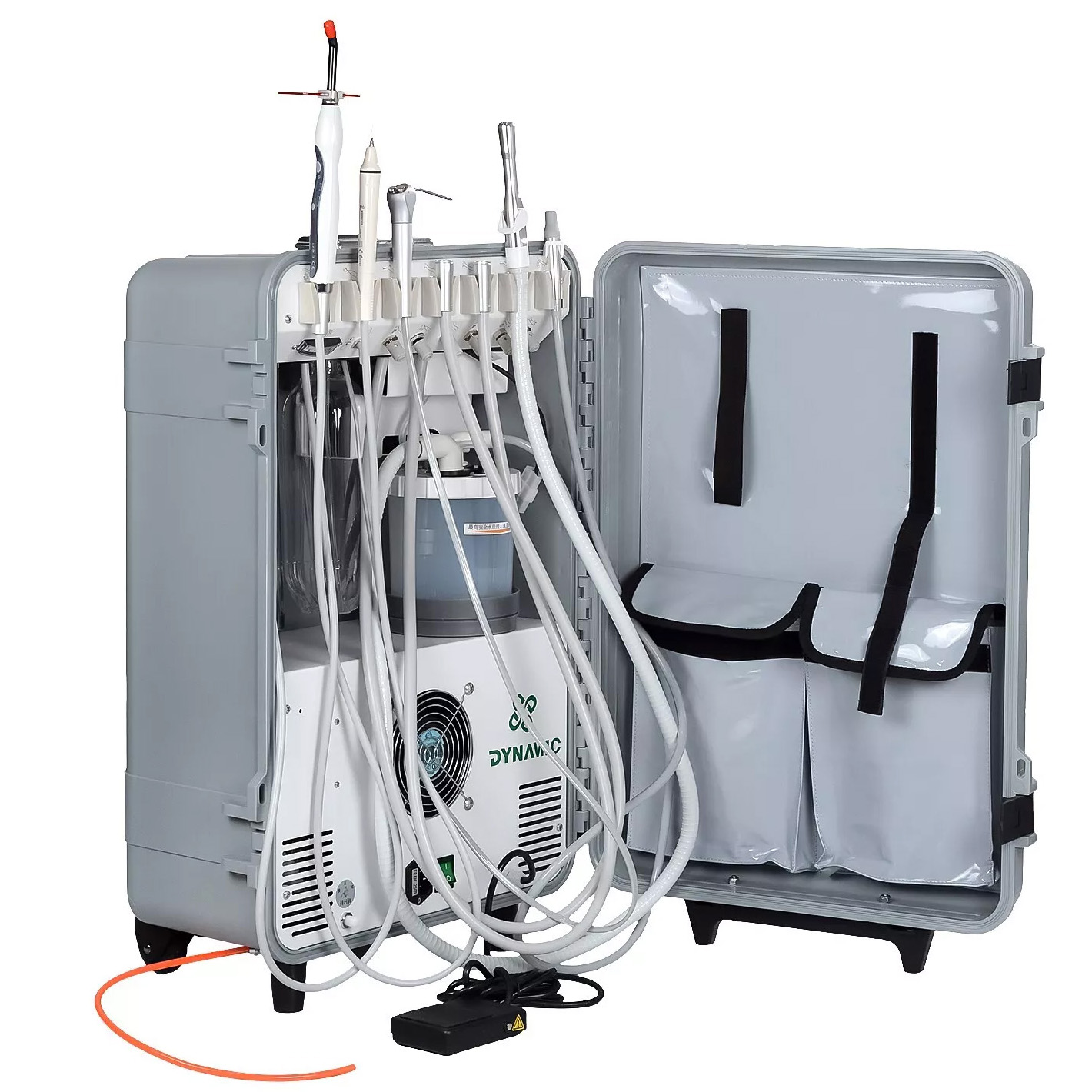 Dynamic® DU852 Portable Dental Unit Air Compressor with Ultrasonic Scaler and Curing Light image 7