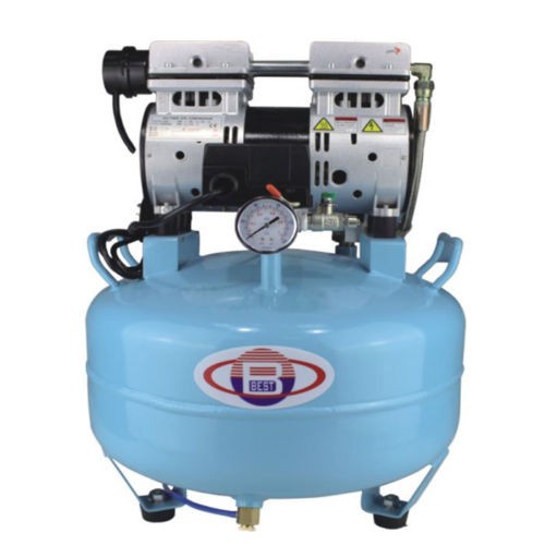 30L Medical Oilless Air Compressor Motors for 1 Professional Dental Chair 130L/Min