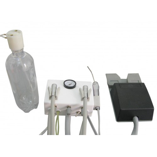 Professional Dental Portable Turbine Unit Work with Air Compressor Water Handpiece Syringe image 1