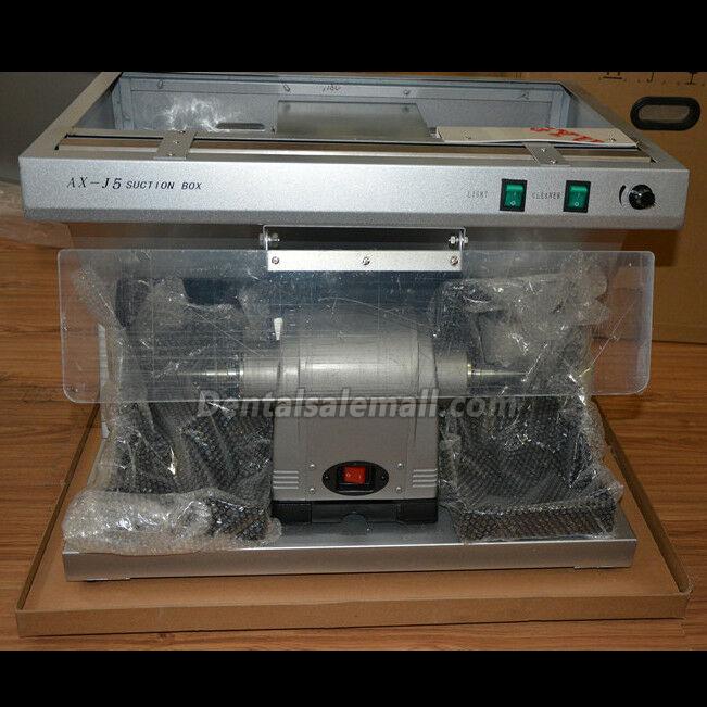 AiXin® AX-J5 Professional Dental Lab Polishing Compact Unit (Vacuum) Built-in Suction Dust Collector image 7