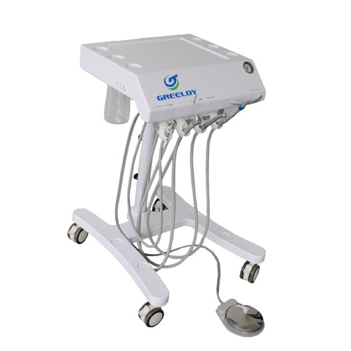 GREELOY® Mobile Portable Professional Dental Delivery Cart Unit System GU-P301