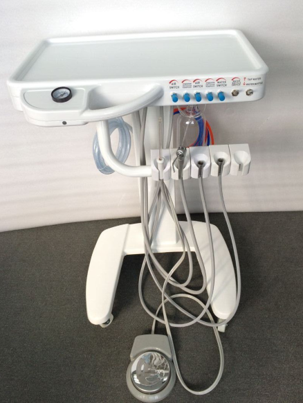 BD-404 Portable Professional Dental Delivery Unit Mobile Dental Cart Treatment System image 3