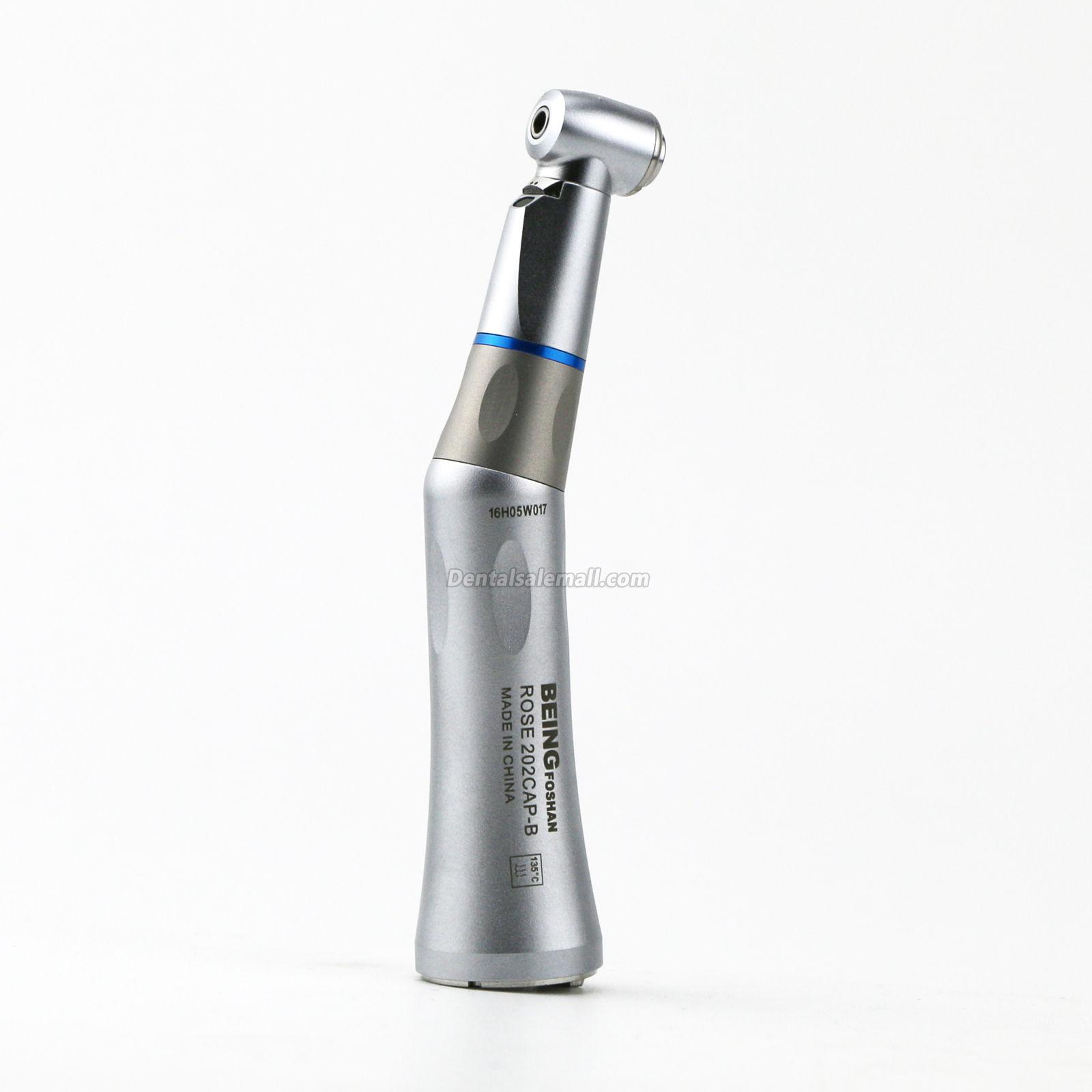 Being® Rose 202-CA(PB) Fiber-Optic Contra-Angle Handpiece Inner Water Spray KaVo Compatible for Professional Use image 2