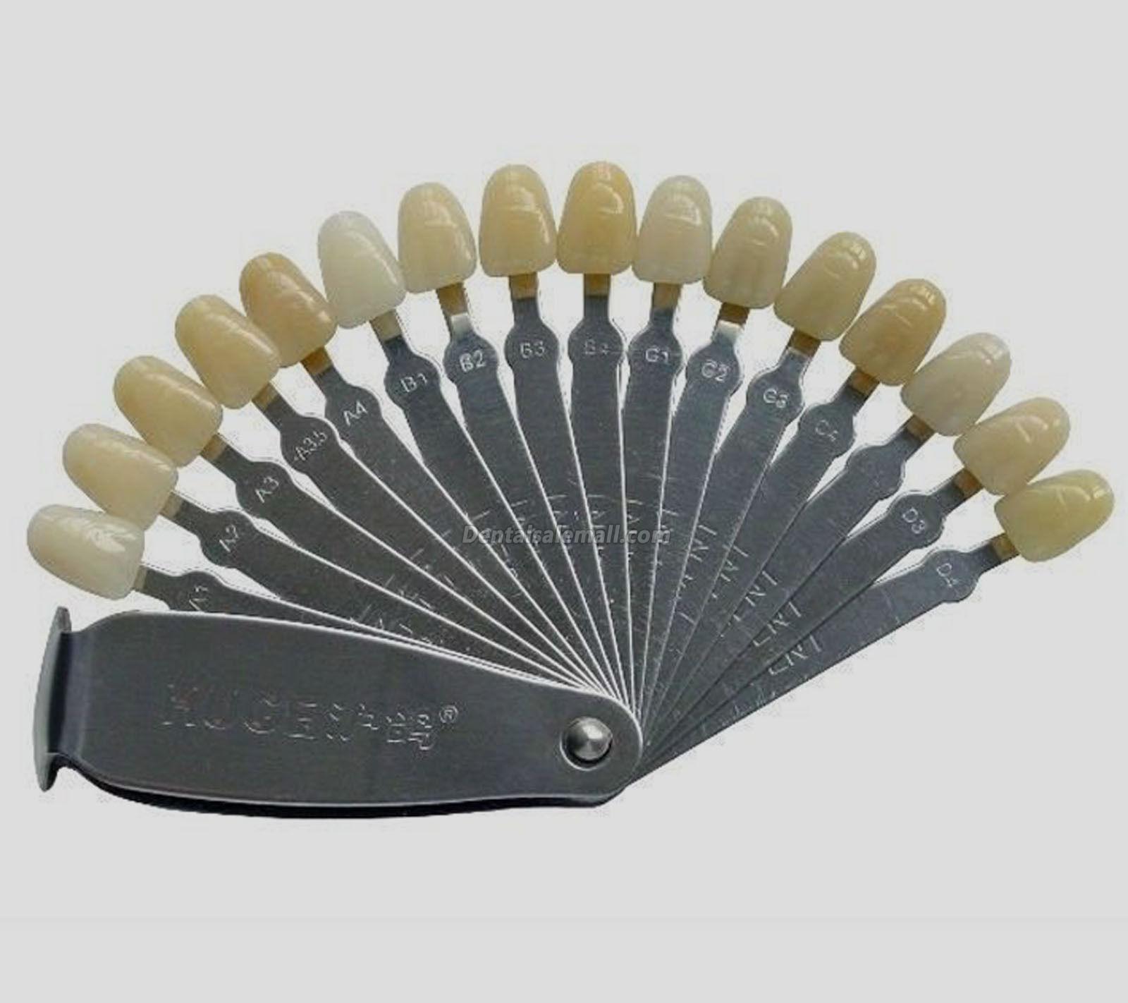 Dental Huge 16 Colors Shades Acrylic Teeth Shade Guide, Compatible with Vita Shade System image 2