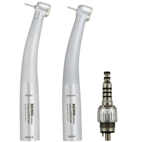 Being® Louts 302PQ/303PQ Professional Dental High-Speed Push Button Handpiece with KaVo Coulper image 1