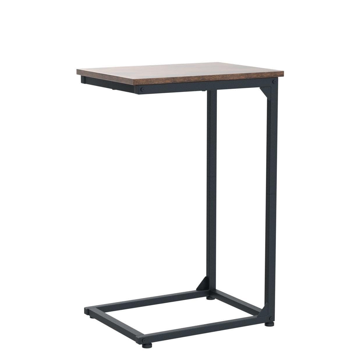 Shaped End Table Set of 2, Couch Side Table