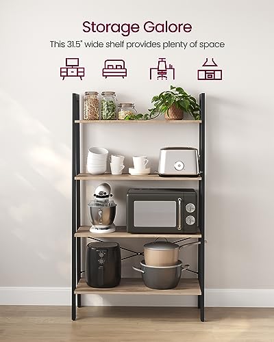 Ladder Shelf, Bookcase Book Shelf, Storage Shelves
