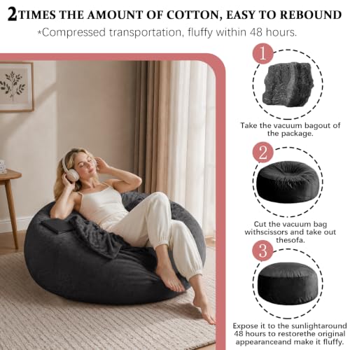 Memory Foam Bean Bag Chair