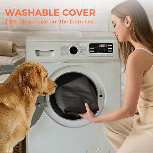 Outdoor Dog Bed Extra Large Sized Dog, Waterproof, 44x32x3.5 Inch