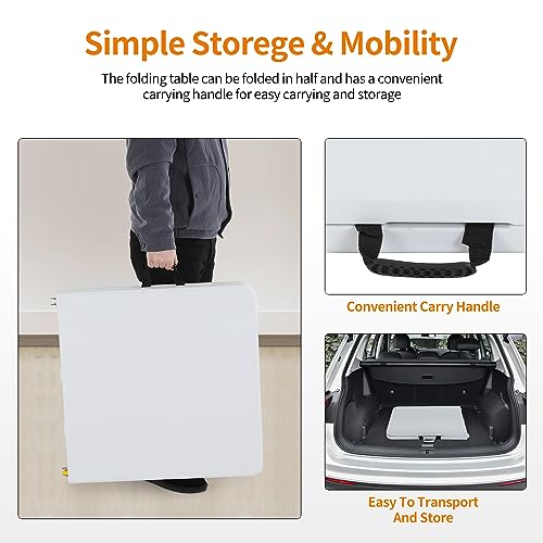 4FT Folding Table