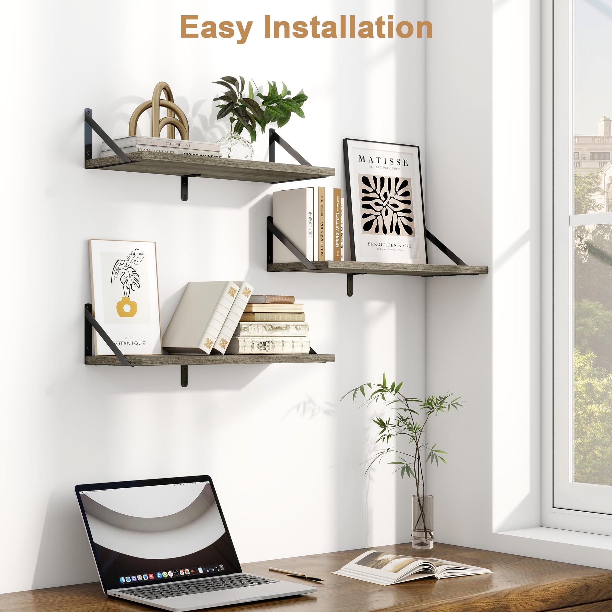 Fun Memories Floating Bookshelves