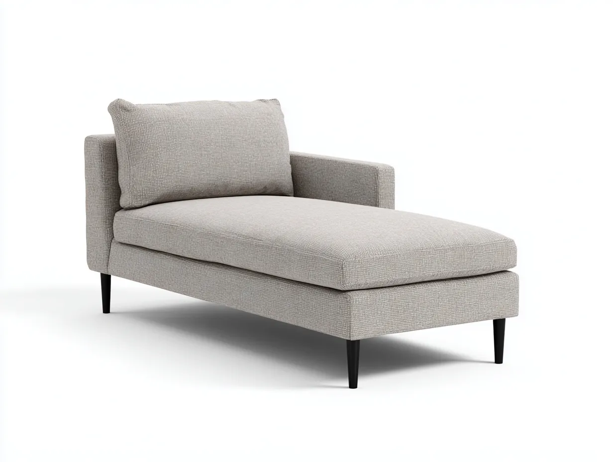 Fauteuil inclinable d'intérieur en tissu 180×82×78 cm – gris clair – style contemporain pour salon-Cozenpanest