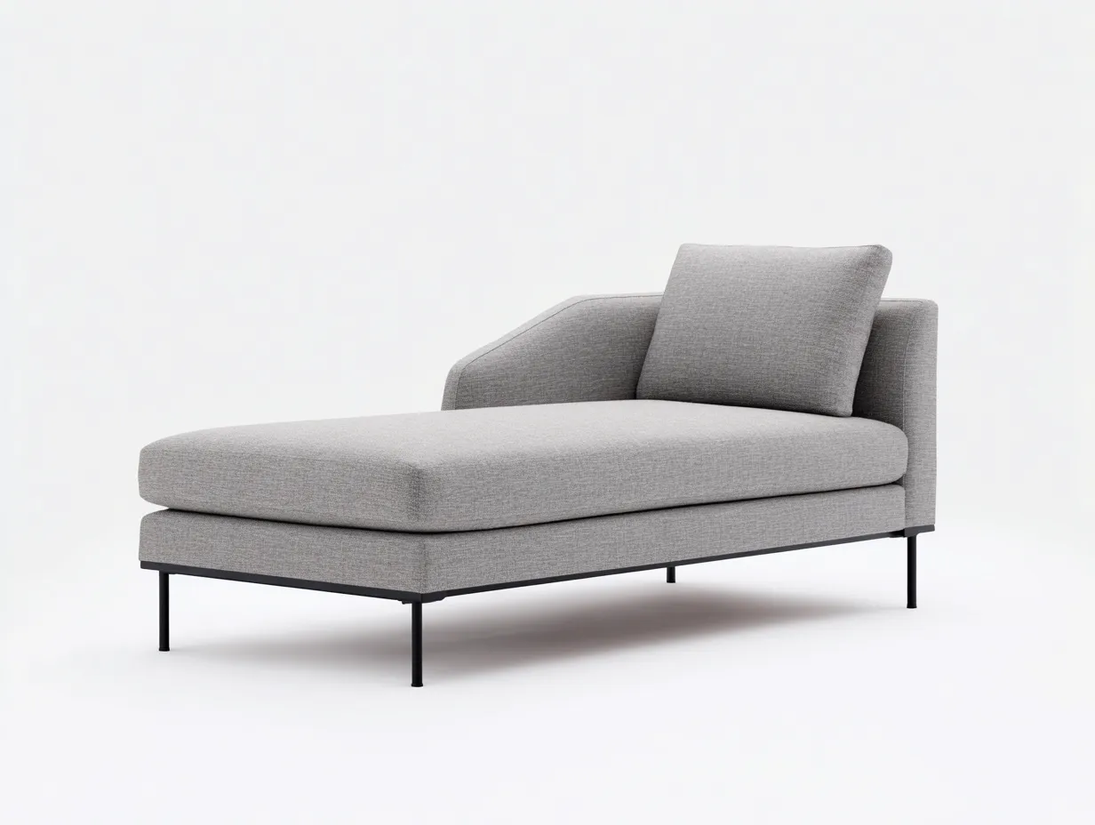 Fauteuil inclinable d'intérieur en tissu 160×78×82 cm - gris clair et noir - salon style moderne-Cozenpanest