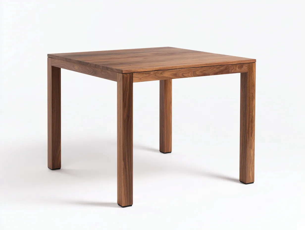 Table à manger 140×80×75 cm – bois foncé – style moderne pour terrasse-Sovoiaroom
