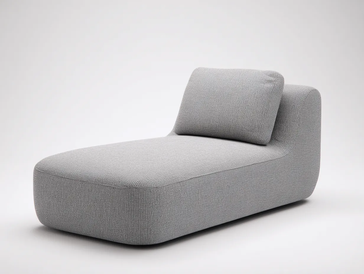 Fauteuil inclinable 160×80×75 cm – tissu beige – style contemporain pour salon-Sovoiaroom