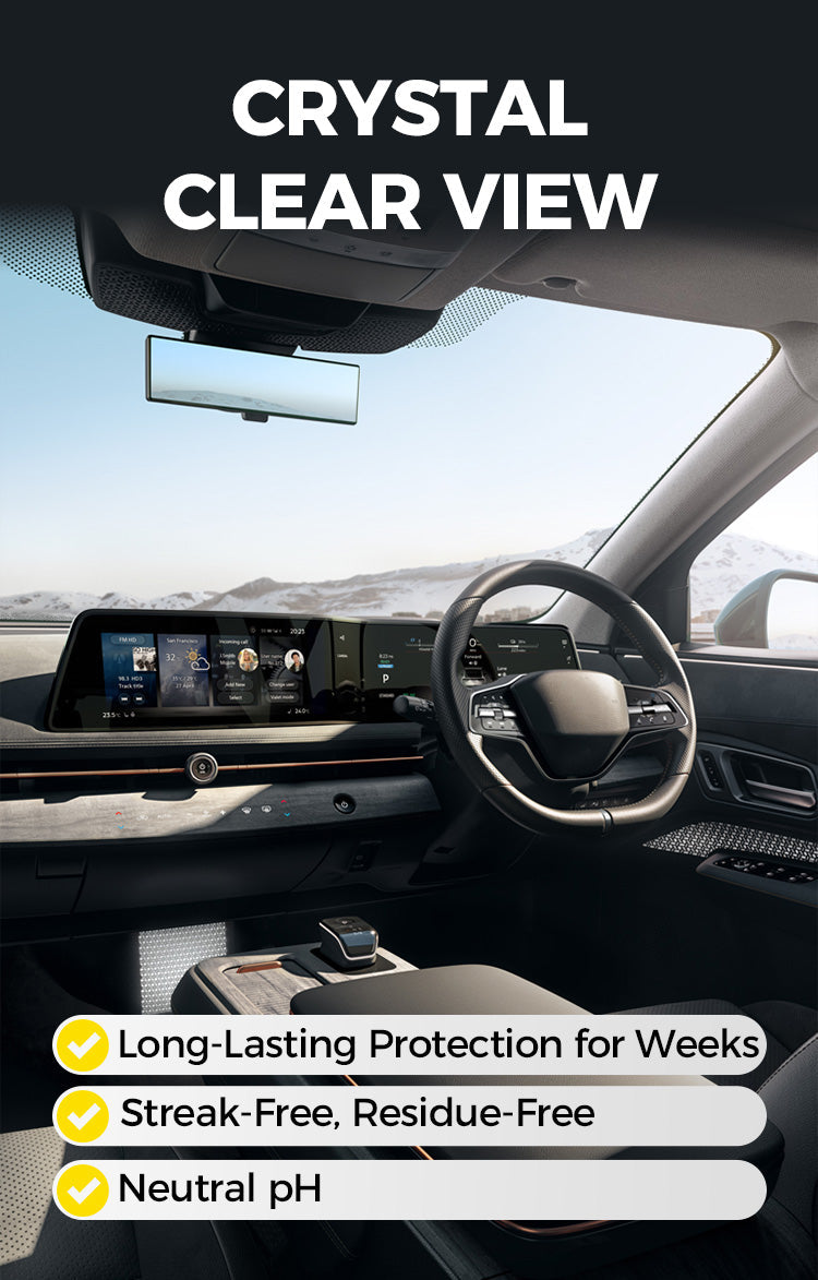 Crystal-clear view with long-lasting protection