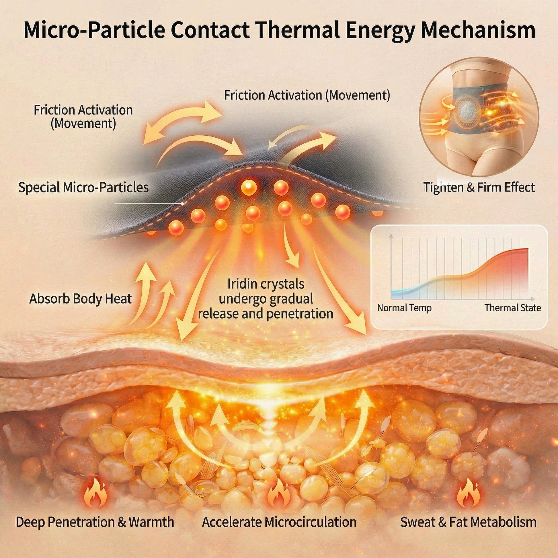 Women's high-waist body-shaping shorts – view 5