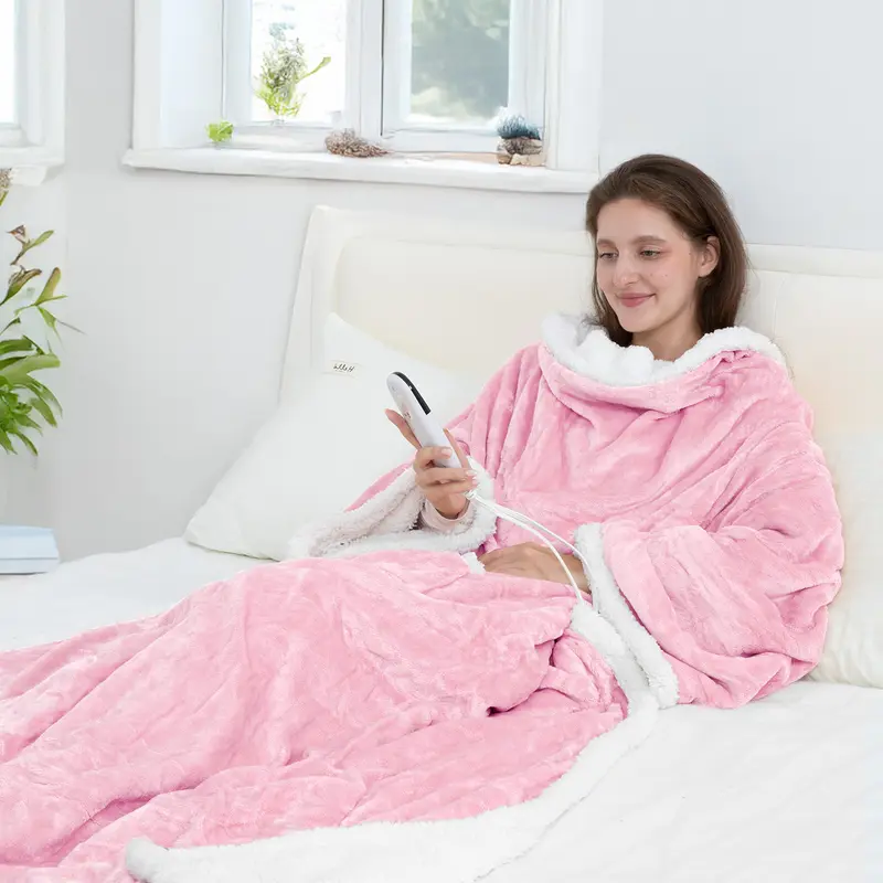 VUSIGN 52 x 72-Inch Wearable Heated Blanket product gallery