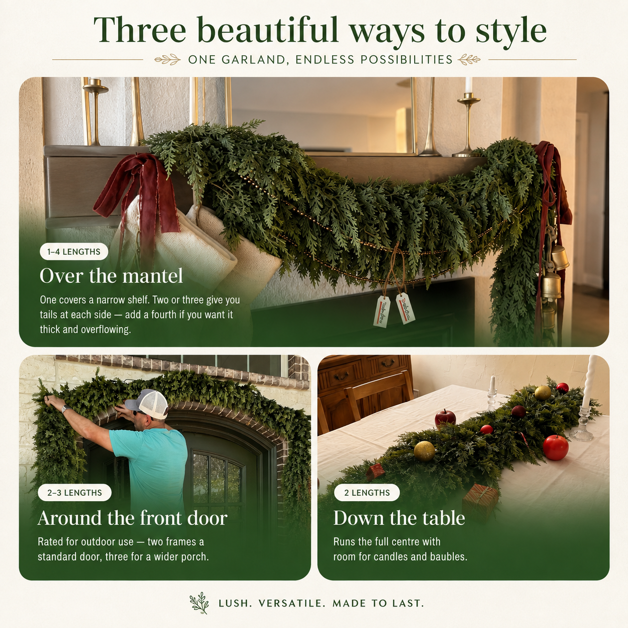Garland decorating ideas