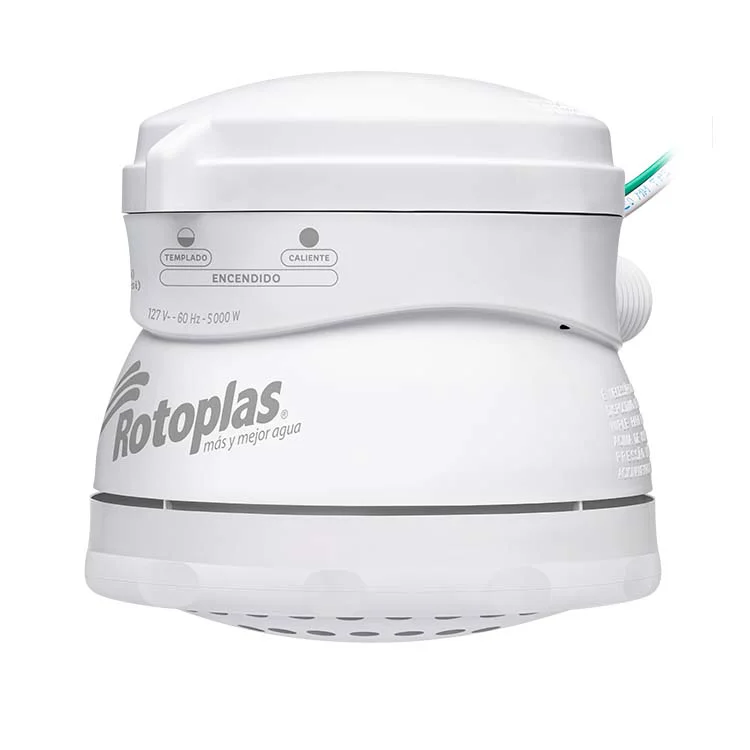 Rotoplas EcoDucha 3T Electric Shower Head, 5000W, 127V