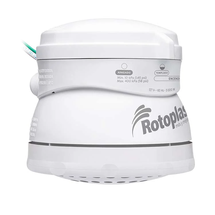 Rotoplas EcoDucha 3T Electric Shower Head, 5000W, 127V