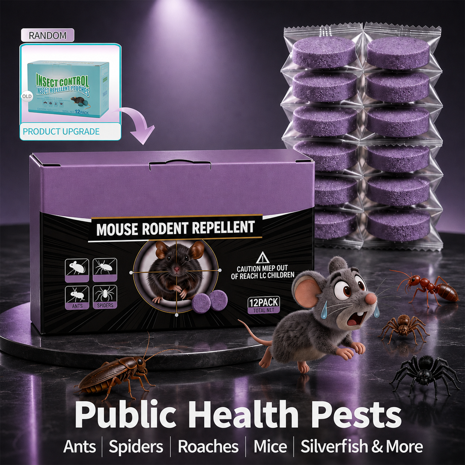Rodent repellent balls 12 pack
