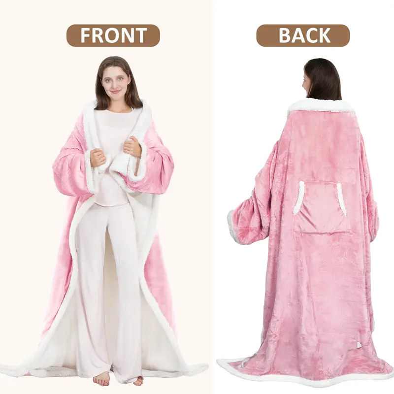 VUSIGN 52 x 72-Inch Wearable Heated Blanket product gallery