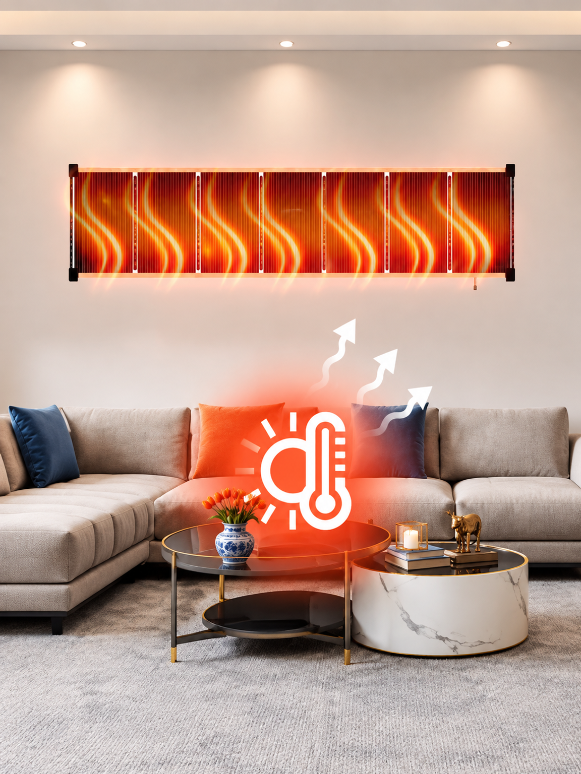 Graphene infrared wall heater detail 17