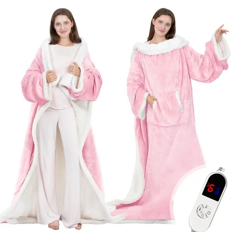 VUSIGN 52 x 72-Inch Wearable Heated Blanket product gallery
