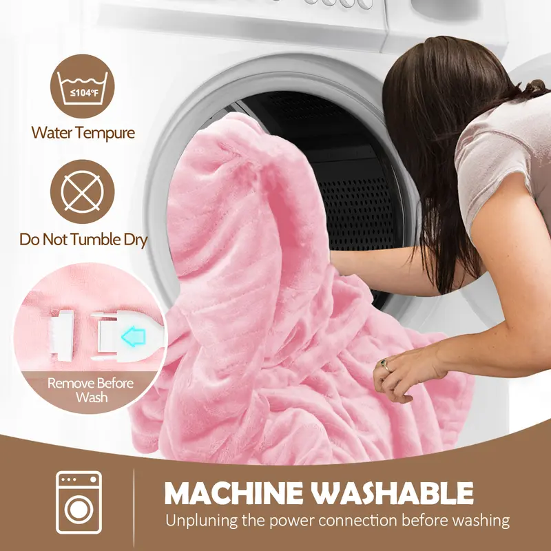 VUSIGN 52 x 72-Inch Wearable Heated Blanket product gallery