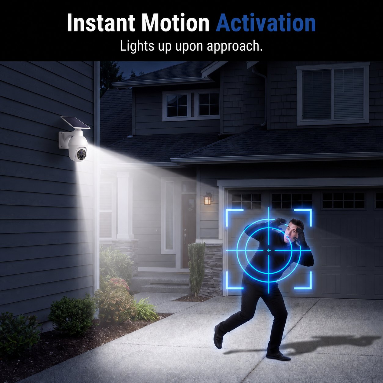 Solar-powered motion-detection camera street light - detail 4