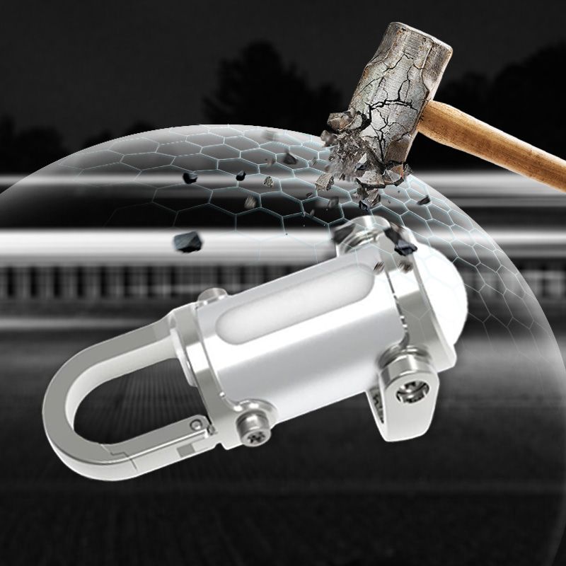1200 lumen rechargeable mini keychain flashlight – view 8