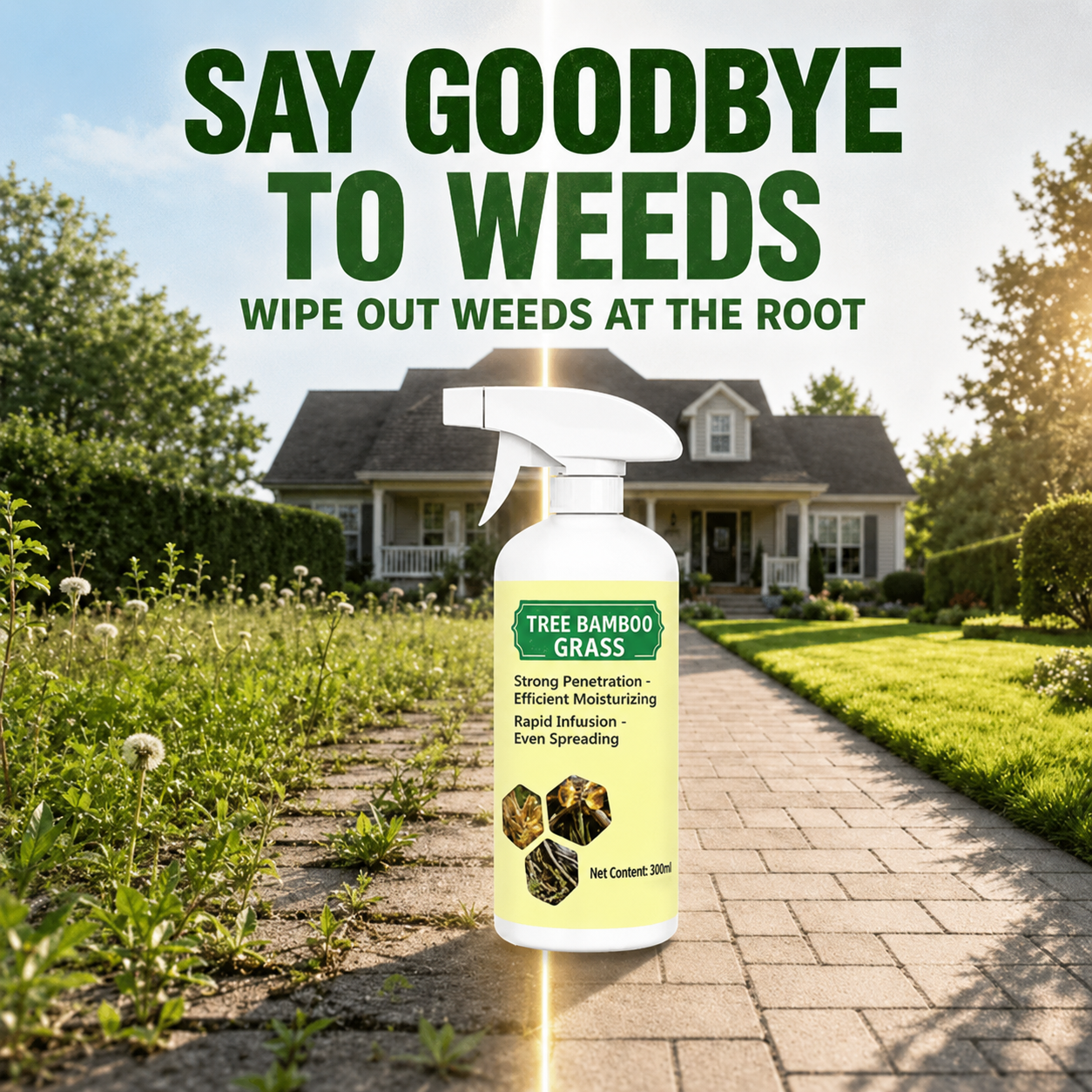 300 mL weed and grass spot treatment spray