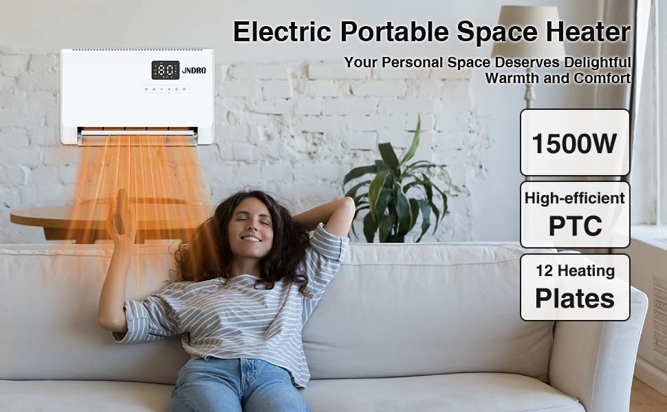 JNDRO wall-mounted heater feature 2