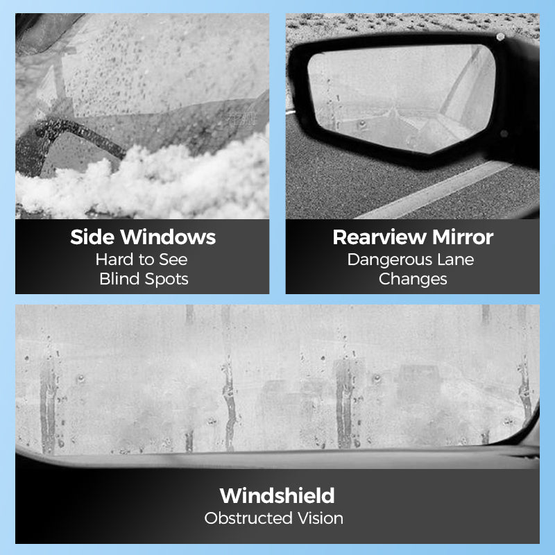 🚗 Anti-Fog Glass Coating Wiper – Easy Swipe-On Treatment for Car Windows, Mirrors & Visors